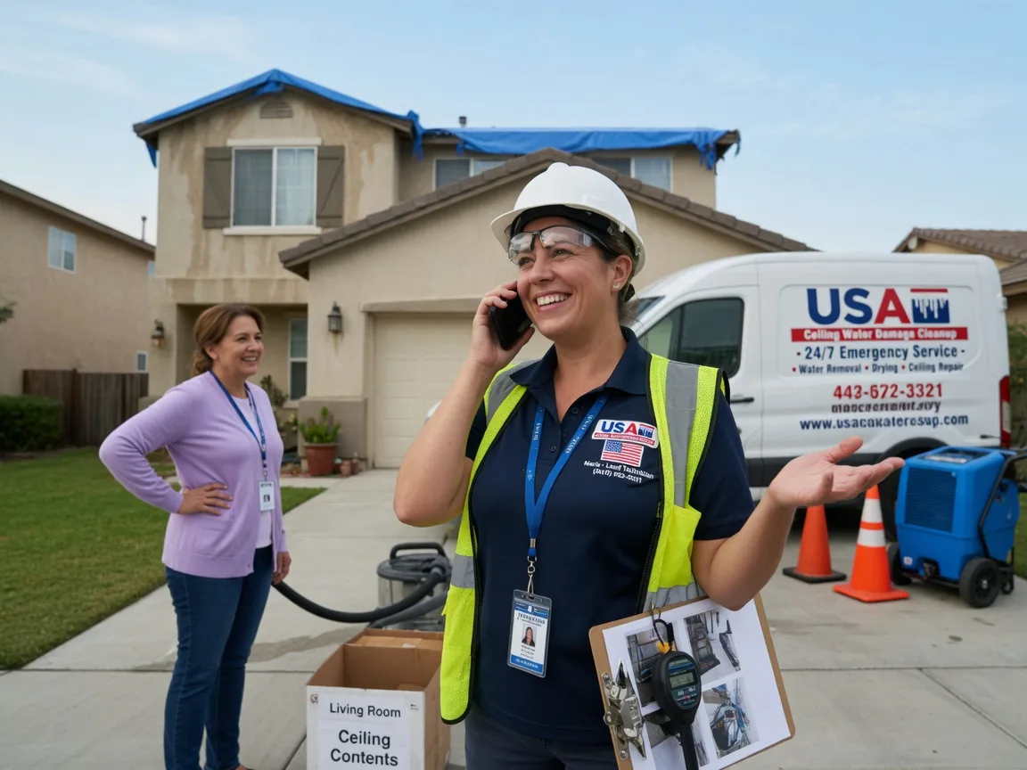 Ceiling Water Damage Restoration Normangee, TX FAQs